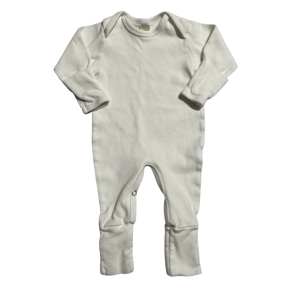 Laughing Giraffe white premium cotton sleeper 0-3 months